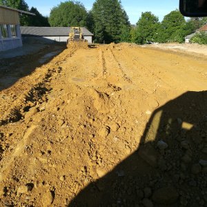 Ré aménagement de la cour existante